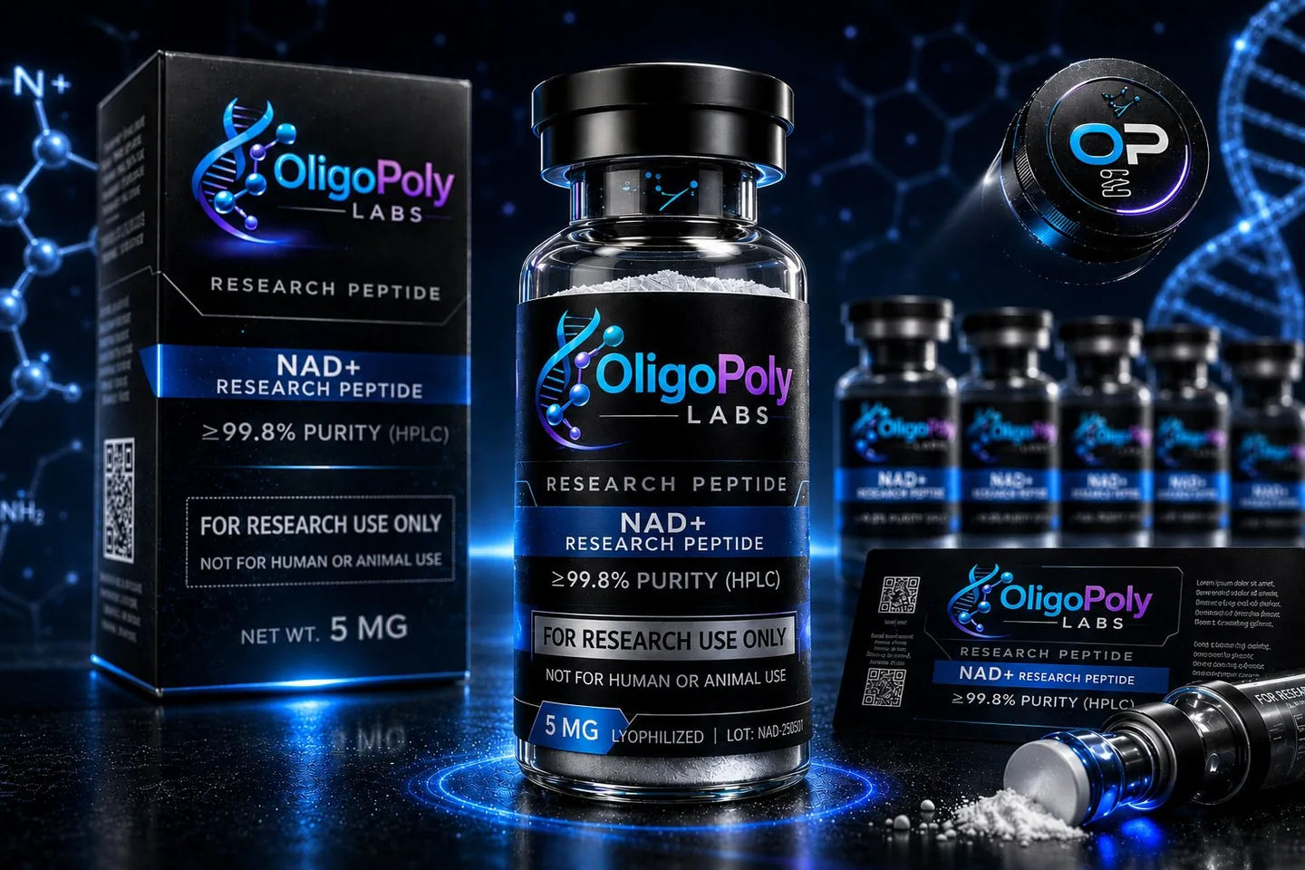 NAD+ 500mg Research Peptide
