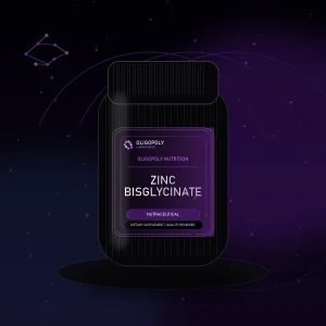 Zinc Bisglycinate premium matte black OligoPoly Laboratories product image