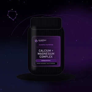 Calcium + Magnesium Complex premium matte black OligoPoly Laboratories product image