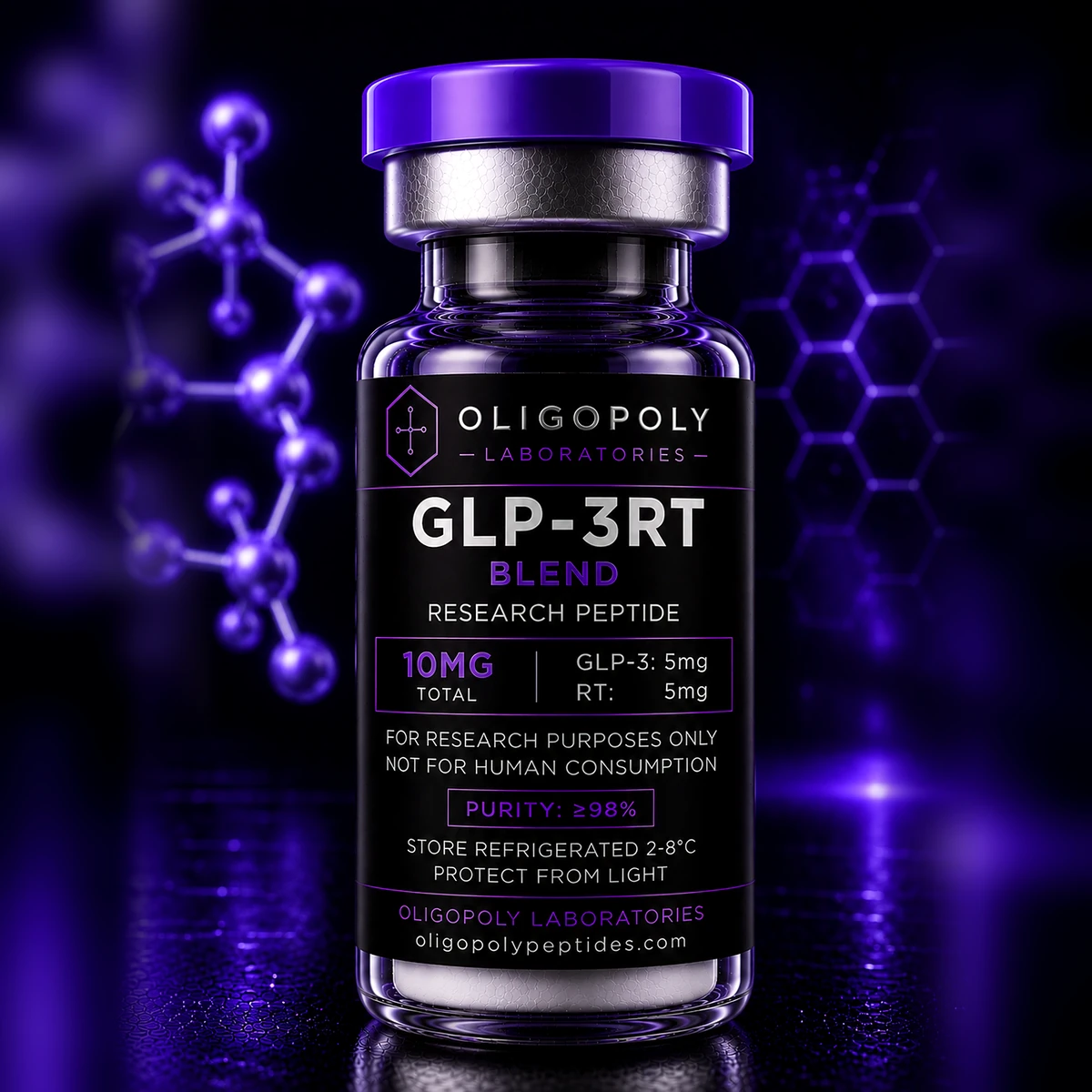 GLP-3RT research blend vial
