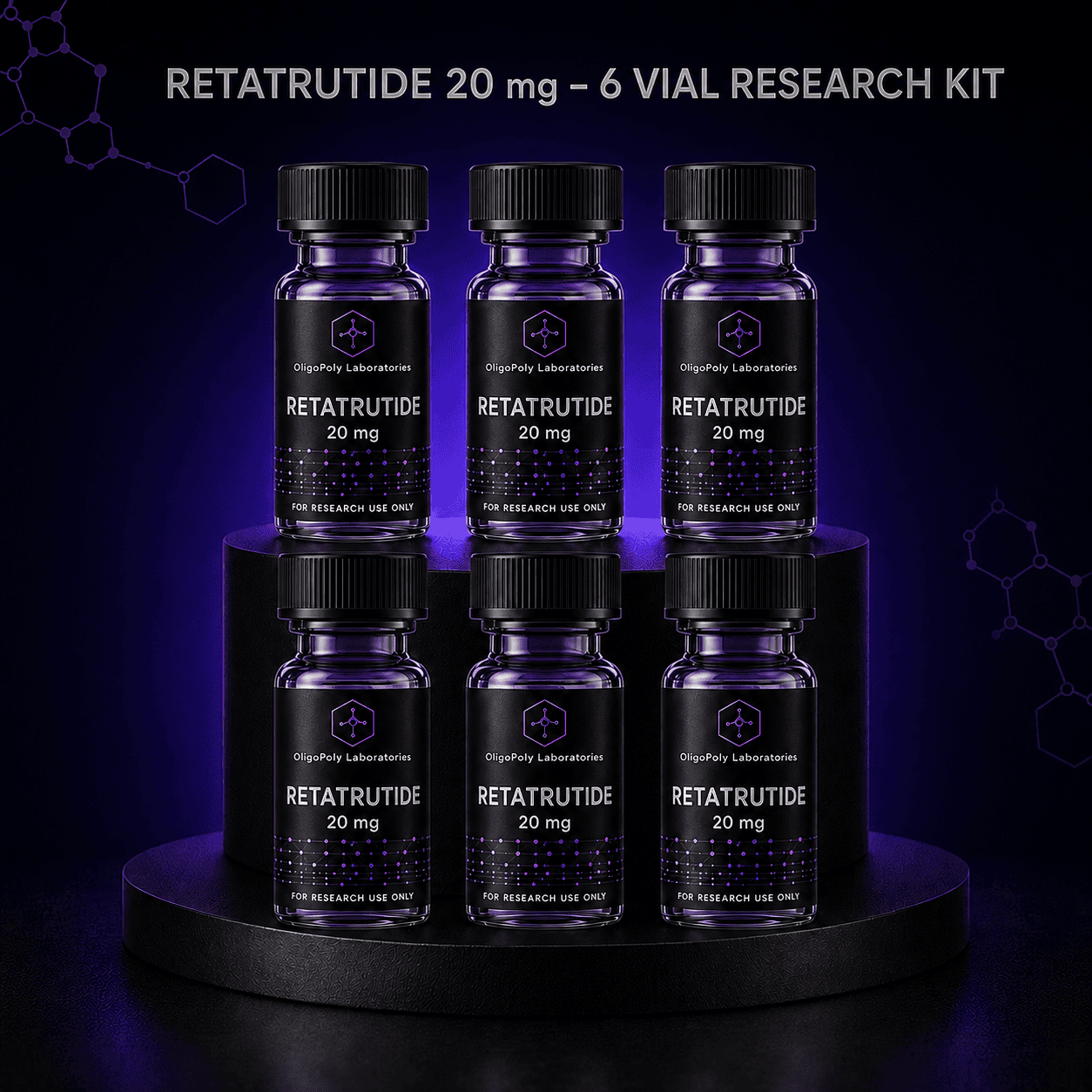 OL-3RT 20 mg - 6 Vial Research Kit