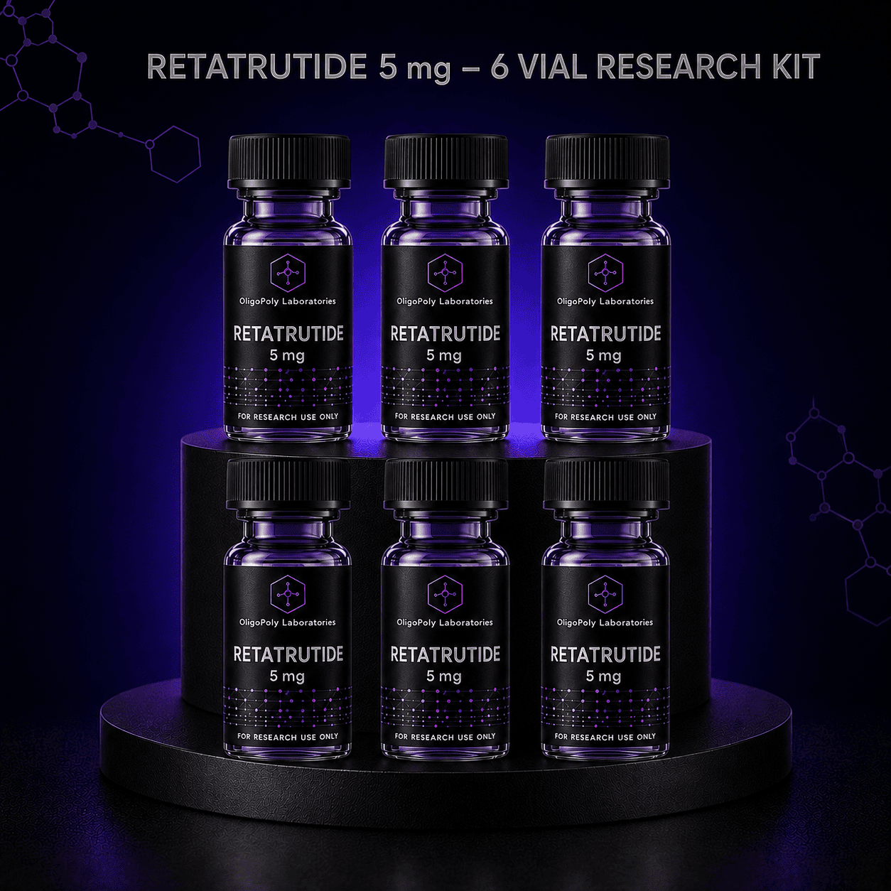 OL-3RT 5 mg - 6 Vial Research Kit