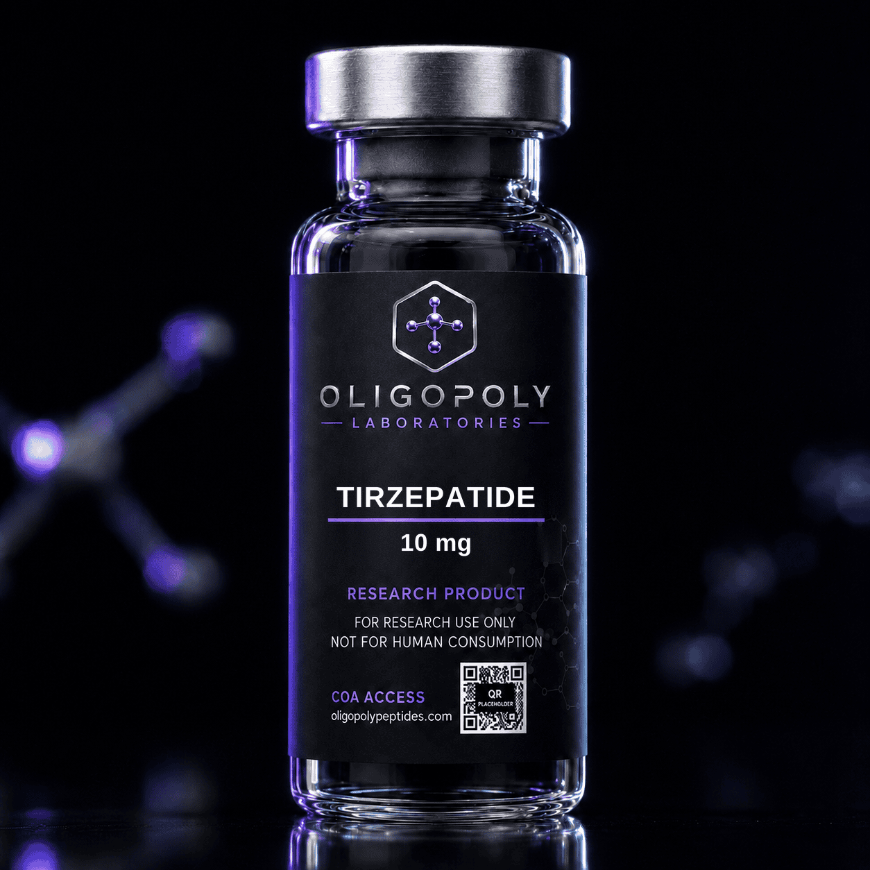 Tirzepatide 10 mg research vial