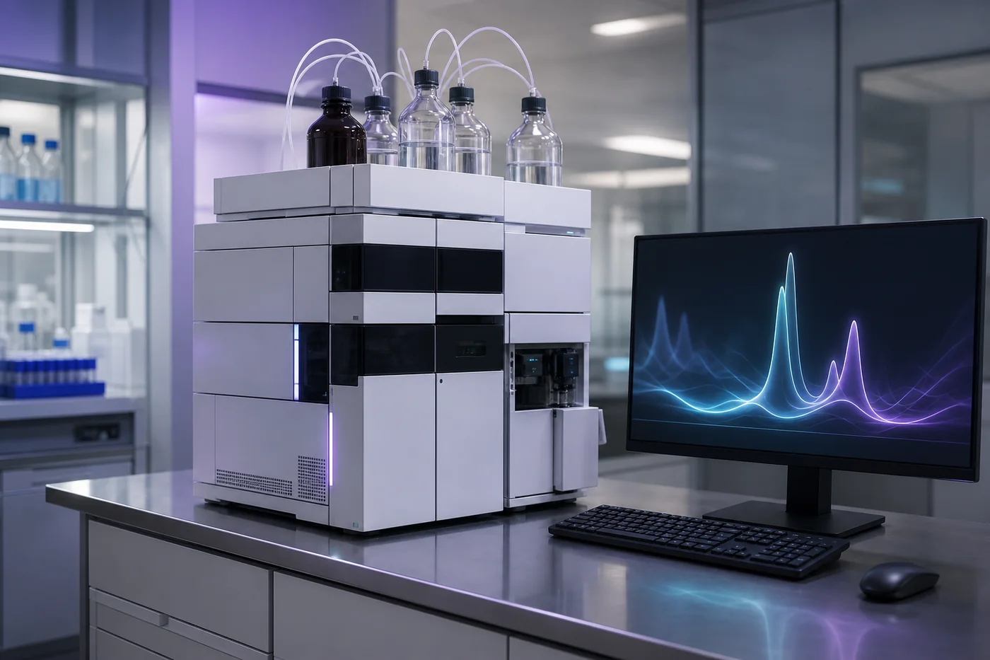 Analytical laboratory instrument and digital documentation review station