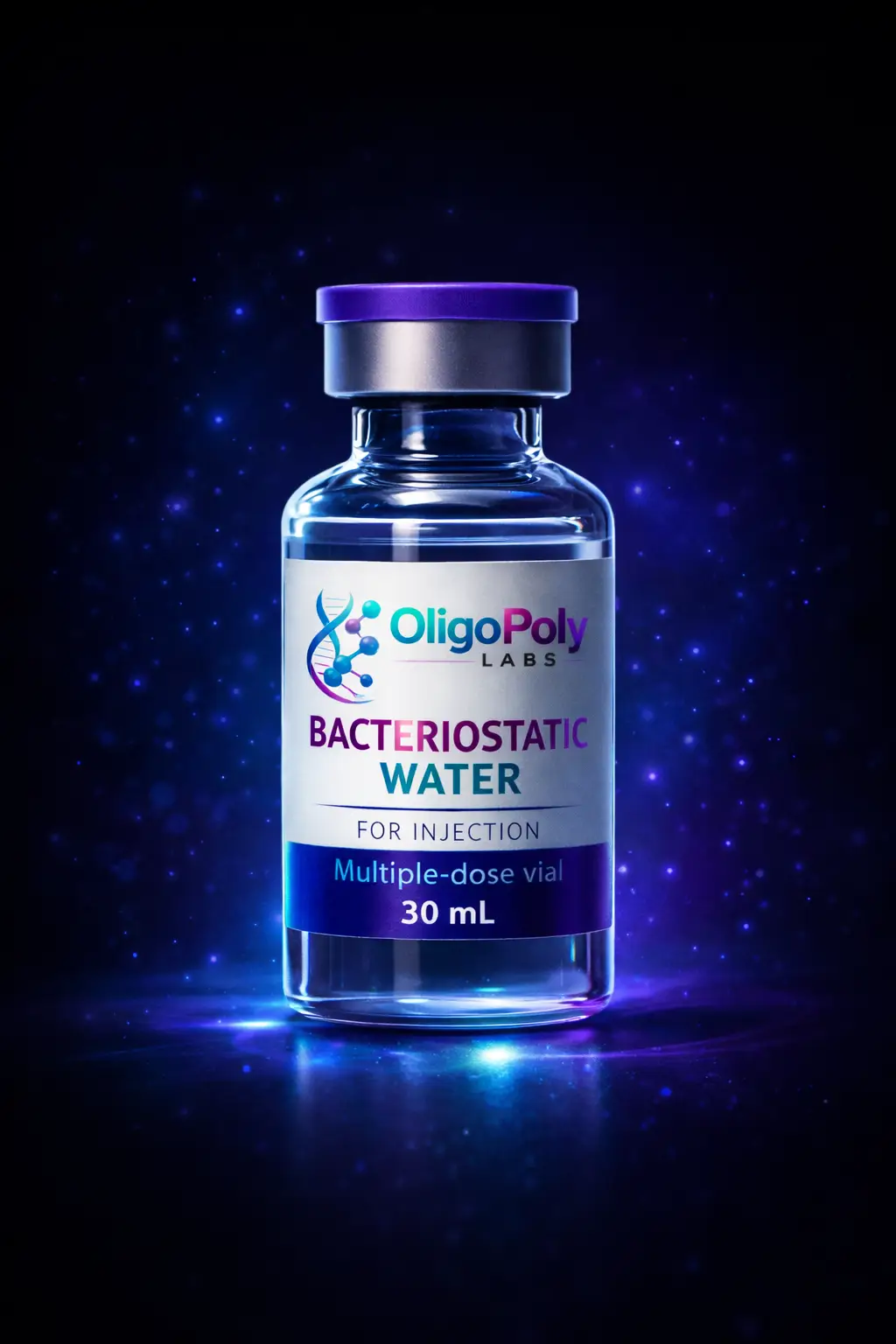 Bacteriostatic Water 30mL Research Support